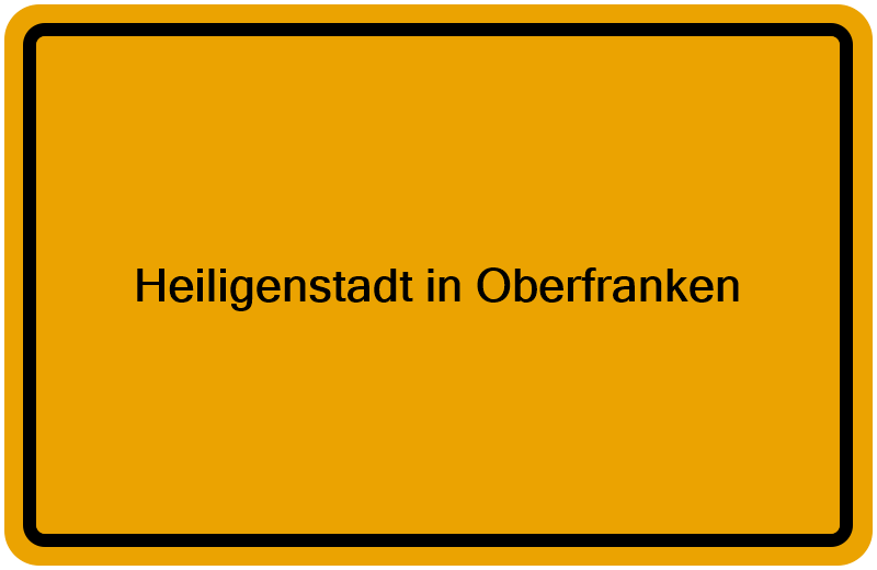 Handelsregisterauszug Heiligenstadt in Oberfranken